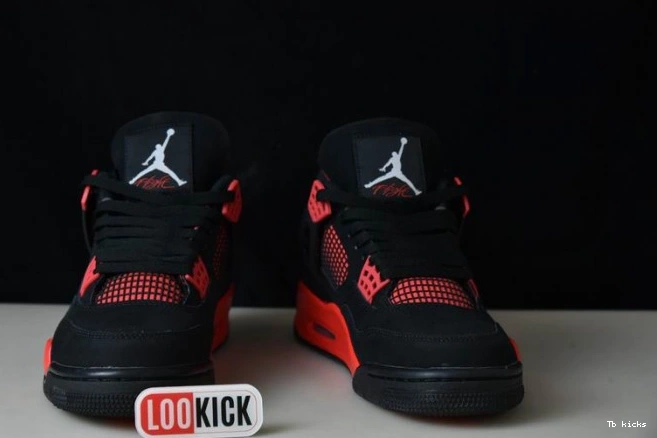 Rep TBK Jordan 4 Thunder CT8527-016 Red Air 0812